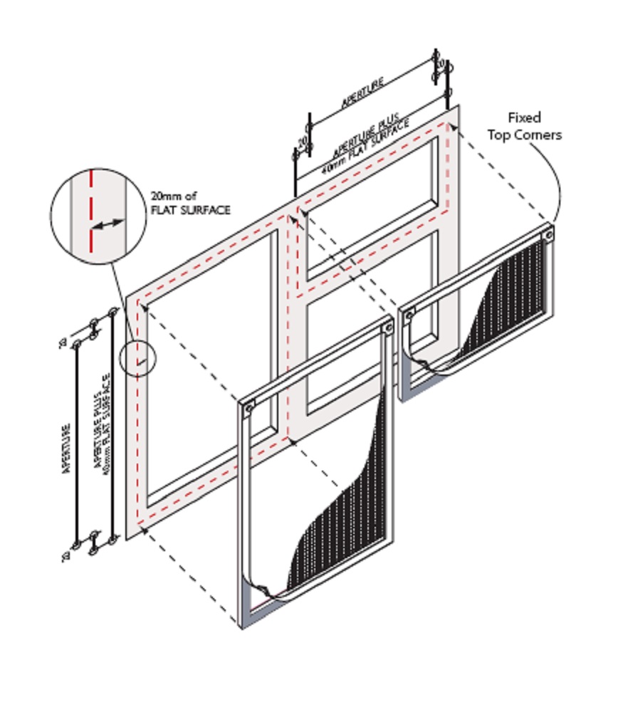 installing a fly screen retractable fly screens screen doors